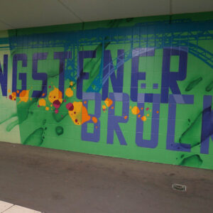Graffiti im Solinger Hauptbahnhof