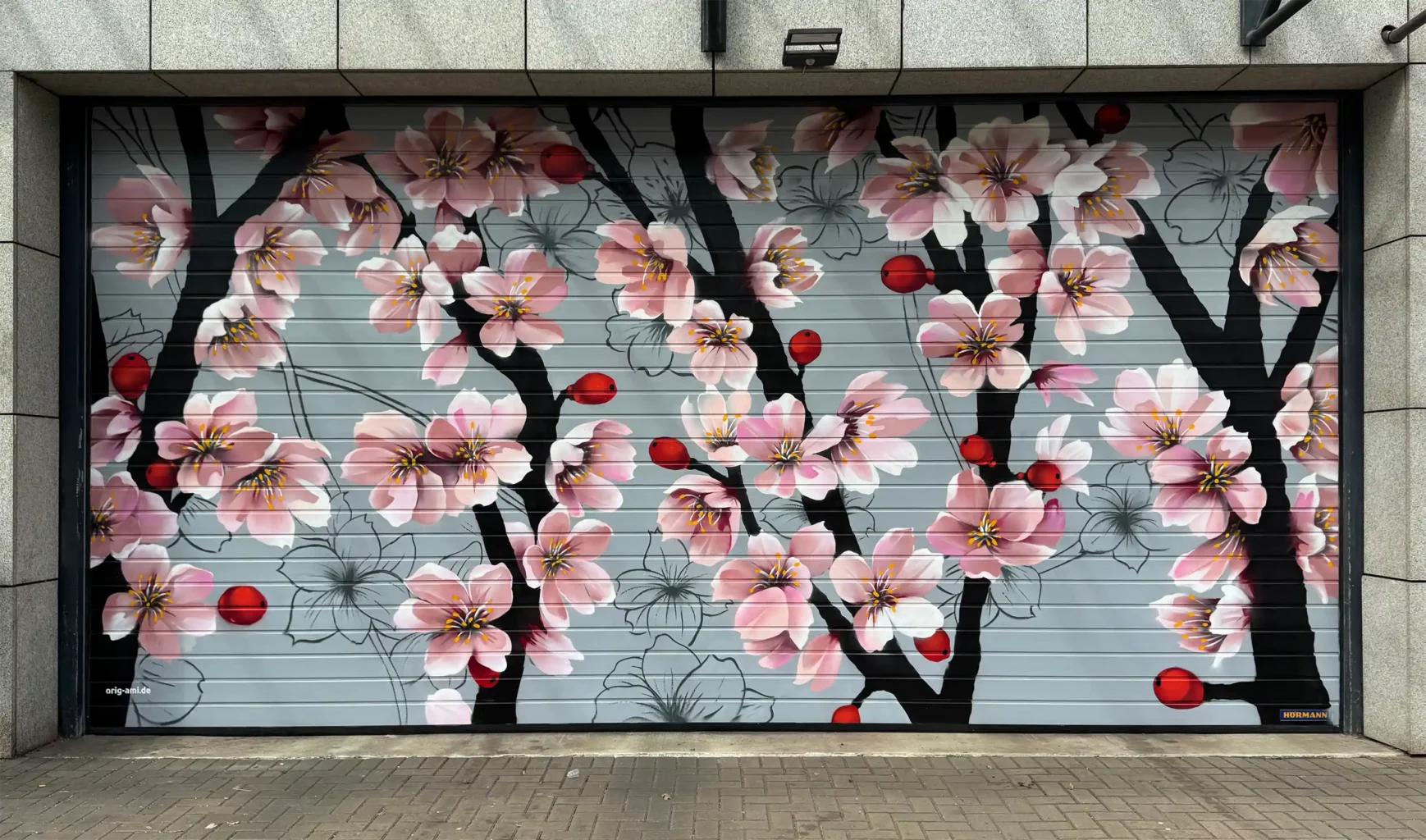 Kirschblüten Graffiti